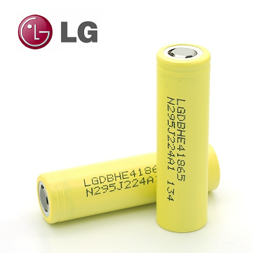 LG HE4 35A 2500mAh 18650 Battery LG HE4 35A 2500mAh 18650 Battery