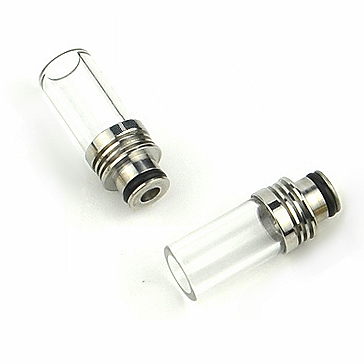 Pyrex & Stainless Steel 510 Drip Tip Pyrex & Stainless Steel 510 Drip Tip