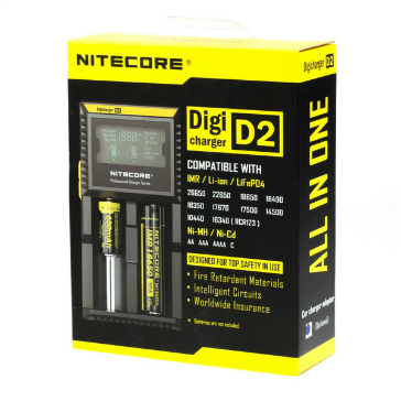 Nitecore D2 External Battery Charger Nitecore D2 External Battery Charger