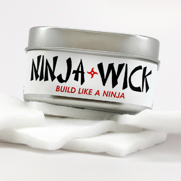 Ninja Wick Organic Japanese Cotton Wickpads Ninja Wick Organic Japanese Cotton Wickpads