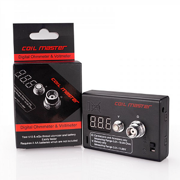 Coil Master Digital Ohmmeter & Voltmeter Coil Master Digital Ohmmeter & Voltmeter