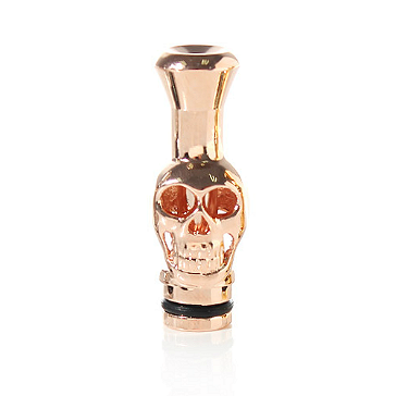 Gold Plated Skull 510 Drip Tip Gold Plated Skull 510 Drip Tip